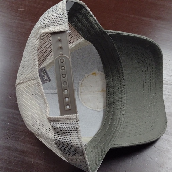 Cabela's Adult Green and Cream Cap - Picture 5 of 7